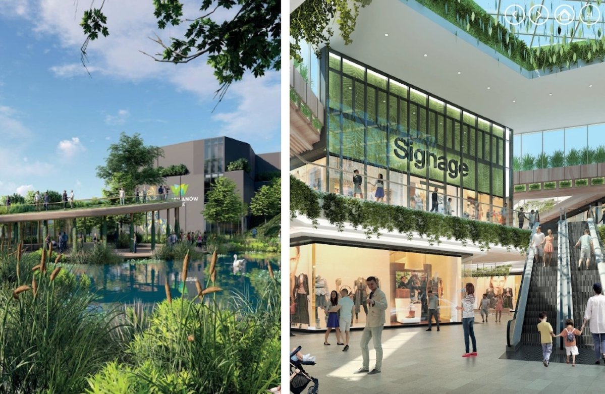 Le projet Wilanów Park à Varsovie. 