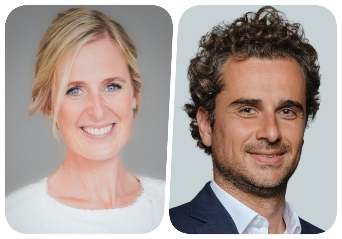Julia de Bonnefon et Sasha Bojic. 