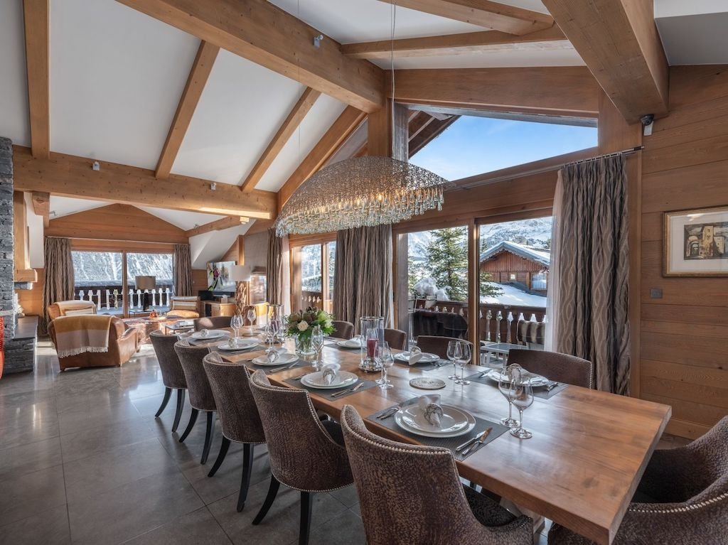 Le Chalet Jewel à Courchevel 1850. ©Courchevel Sotheby's Int. Realty Le Chalet Jewel à Courchevel 1850. ©Courchevel Sotheby's Int. Realty