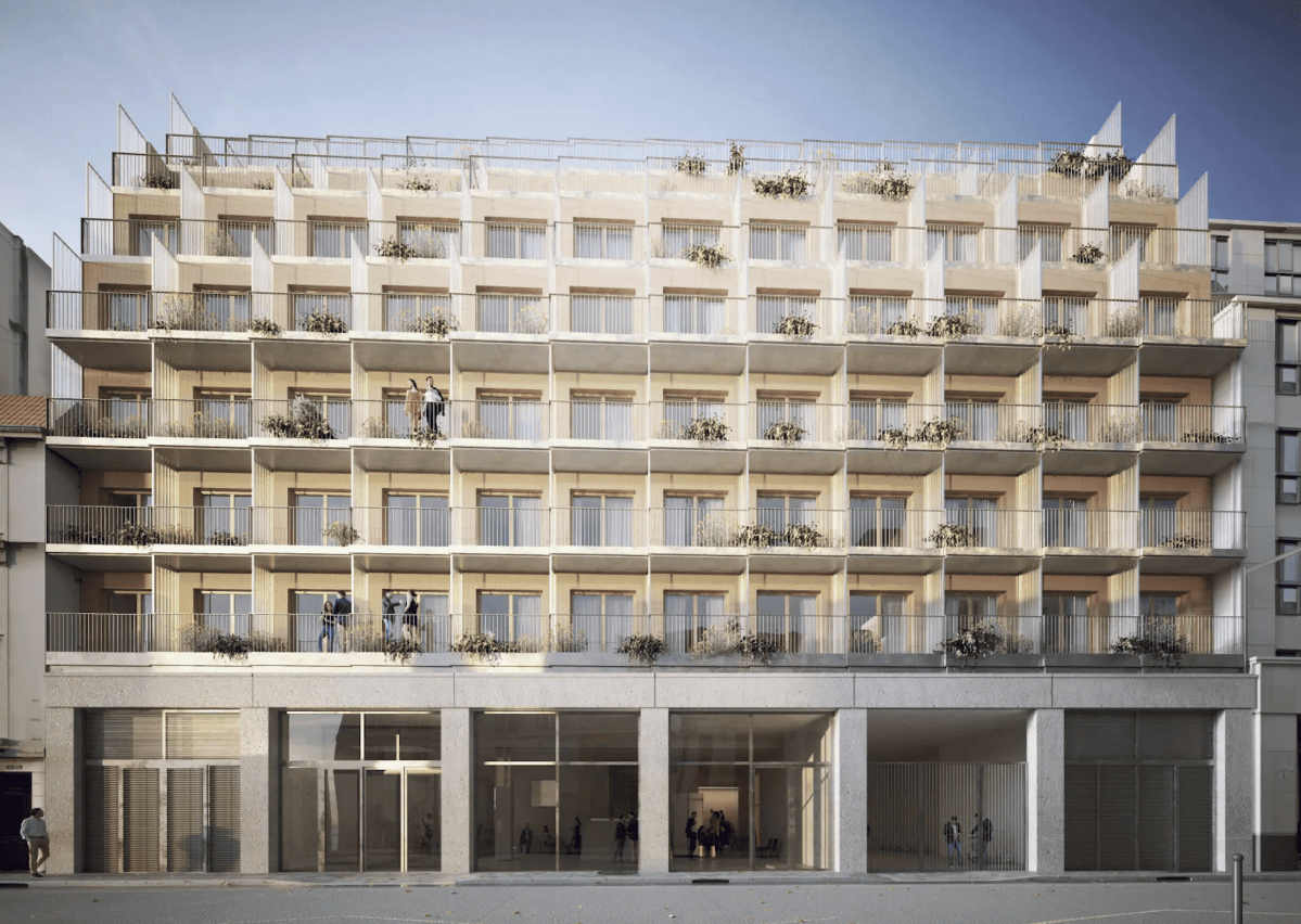 La future résidence étudiante au 57 rue Albert à Paris. 