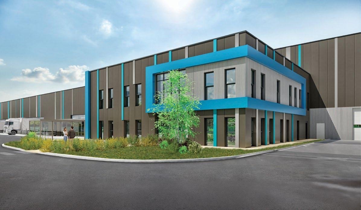 Le projet d'AG Real Estate situé à Saint-Aubin-sur-Gaillon.