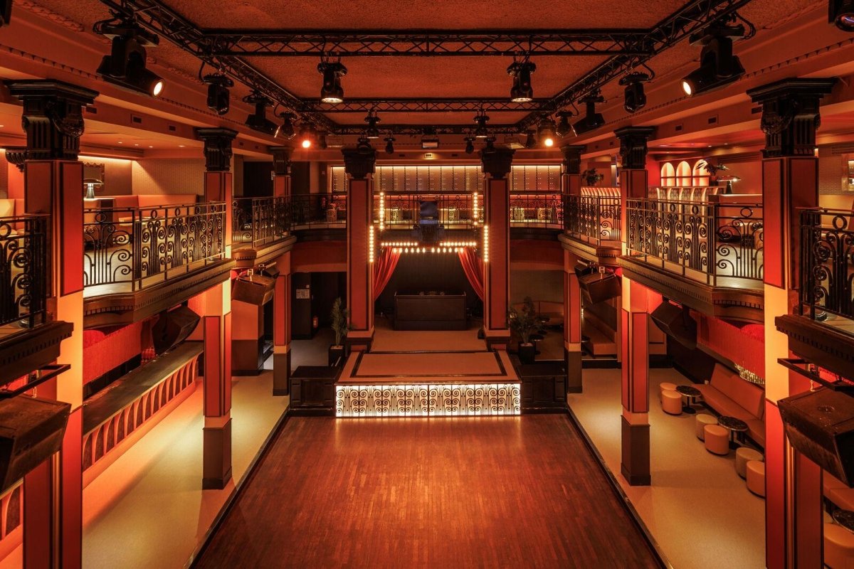 Le Club Haussmann à l'intérieur du 23 Taitbout, dans le 9e arrondissement de Paris. 