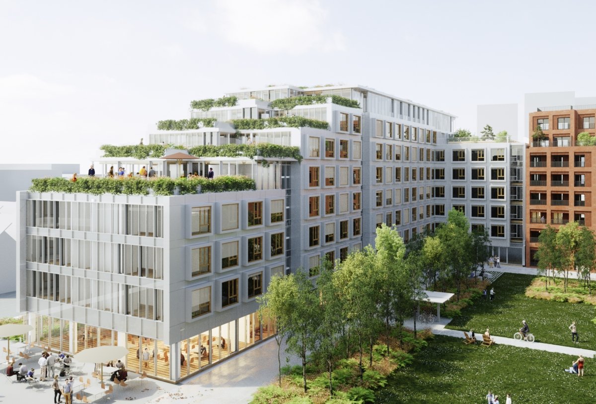 La future résidence HIFE à Paris 18. La future résidence HIFE à Paris 18.