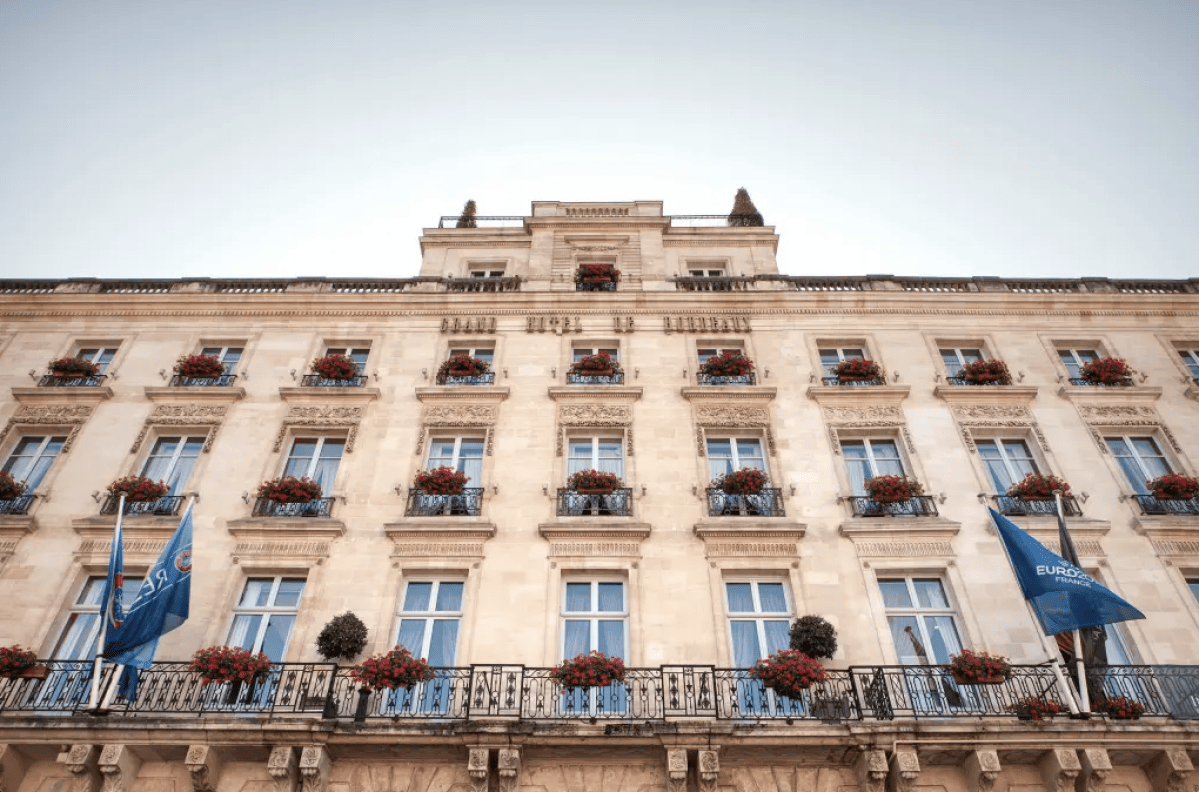 Le 5* Grand Hôtel à Bordeaux. 
