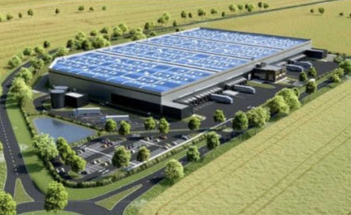 L'entrepôt de Mutual Logistics, à Rennes Janzé. L'entrepôt de Mutual Logistics, à Rennes Janzé.
