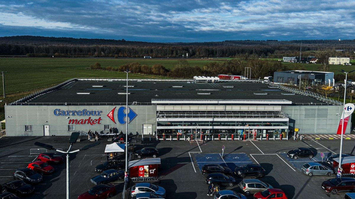Le magasin Carrefour de Villers-Cotterêts