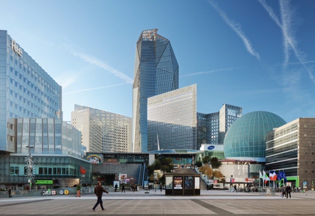 La tour Hekla, à La Défense. © Thierry Lewenberg-Sturm