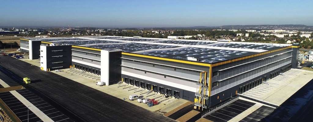 La plateforme Amazon de Brétigny-sur-Orge, réalisée par GA Smart Building. © GA La plateforme Amazon de Brétigny-sur-Orge, réalisée par GA Smart Building. © GA