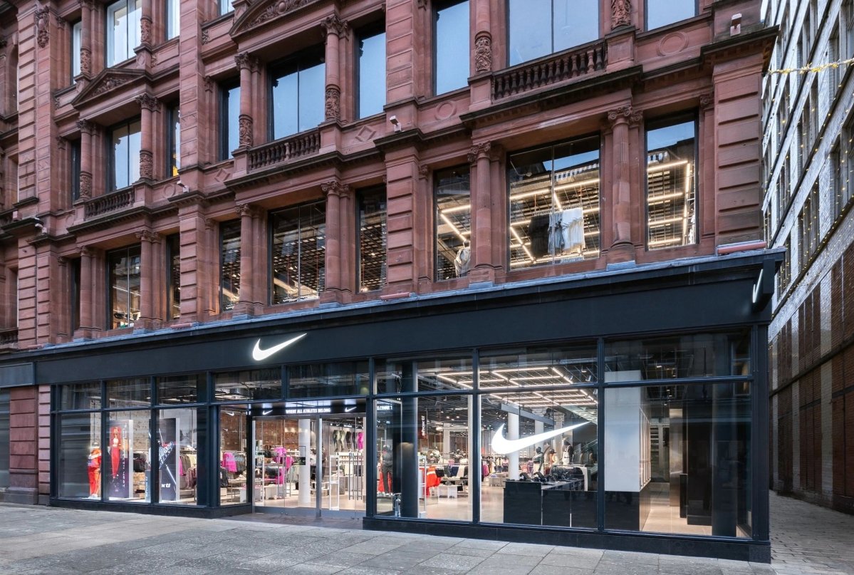Le flagship de Nike à Glasgow Le flagship de Nike à Glasgow