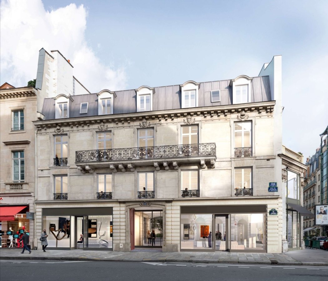 Le 118 Faubourg-Saint-Honoré à Paris. 