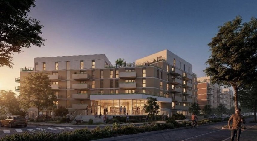 Un projet de 319 logements à Dieppe. © Enia Architecture 