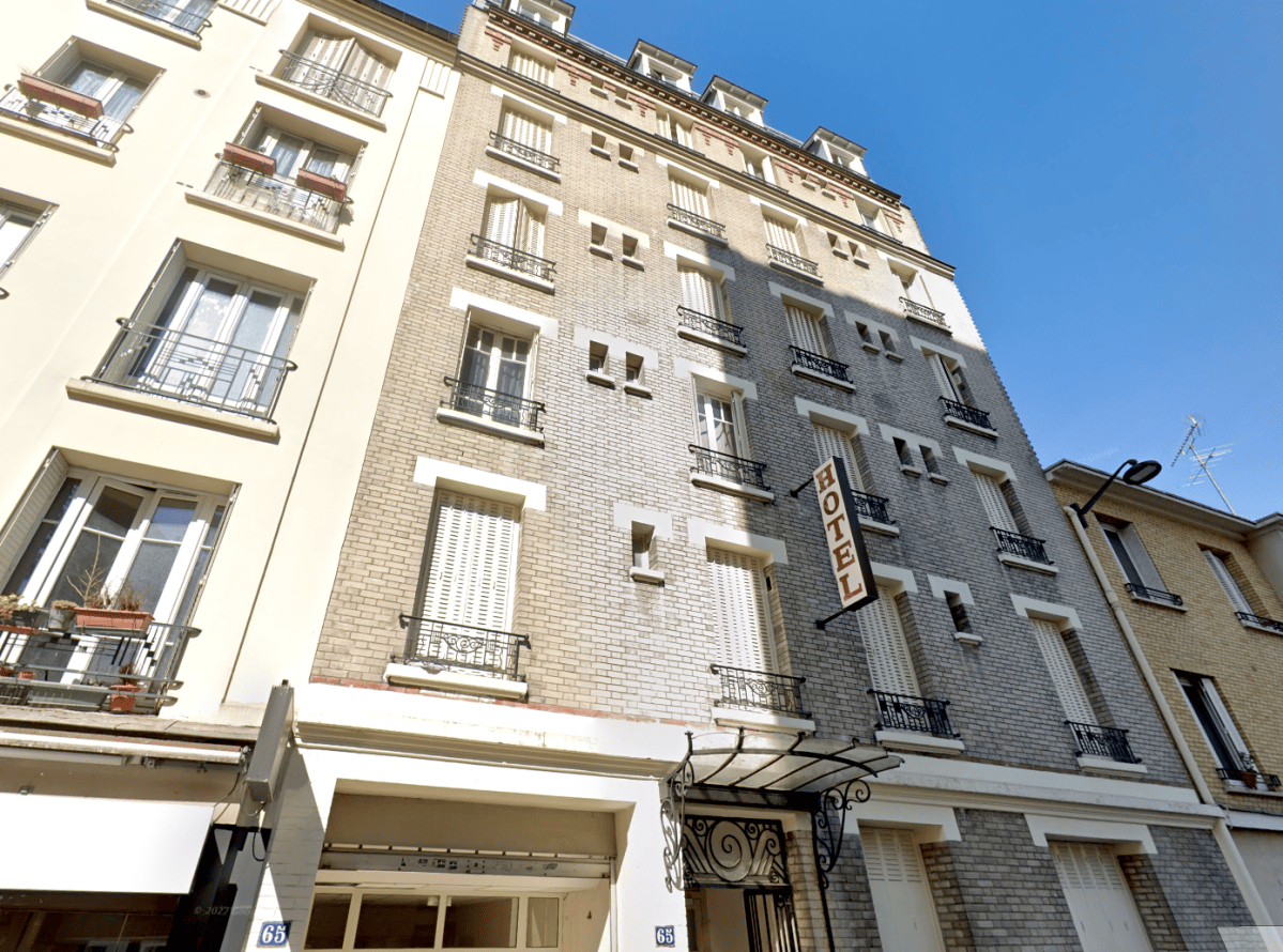 Le 65 Planchat, Paris 20. © Google Maps