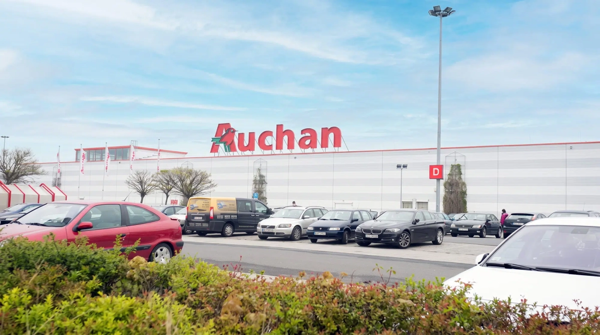 Le Auchan de Wloclawek
