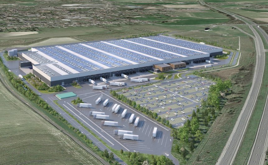 La future plateforme Action à Onnaing, près de Valenciennes. La future plateforme Action à Onnaing, près de Valenciennes.