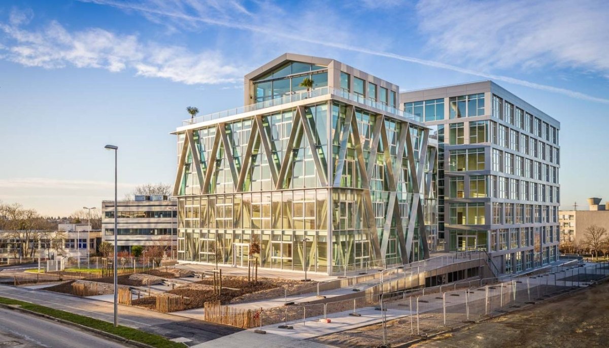 L'immeuble Berkeley & Stanford à Cesson-Sévigné