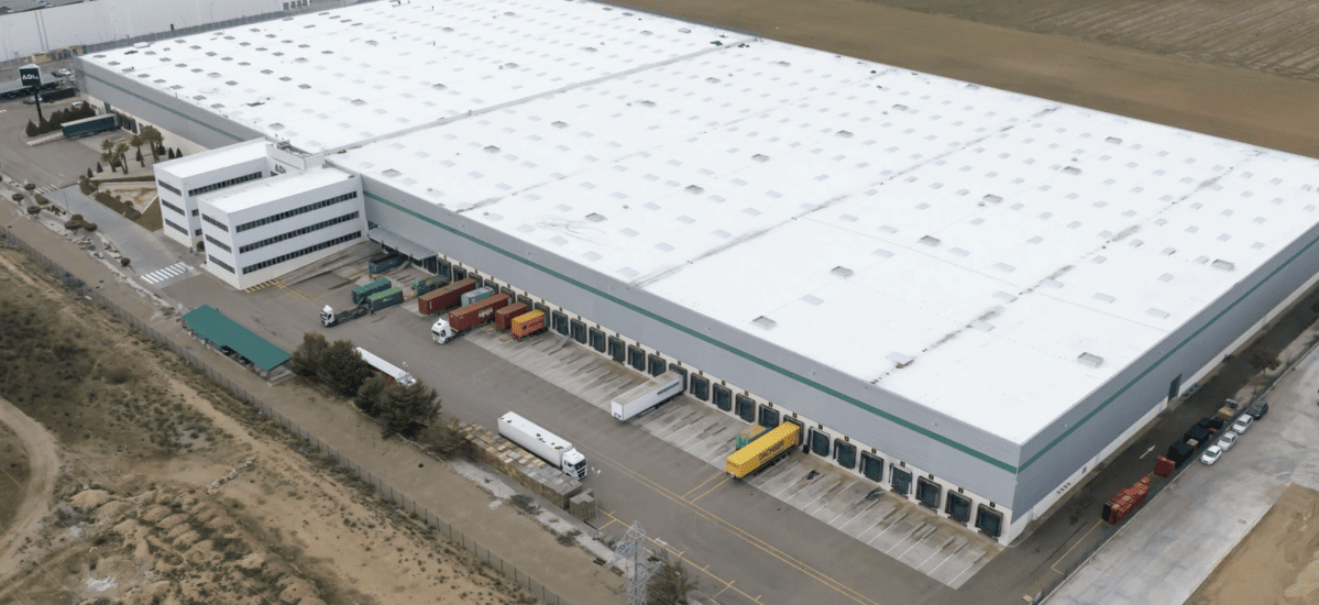 L'entrepôt logistique acquis par Iroko Zen à Villanueva de Gallego 