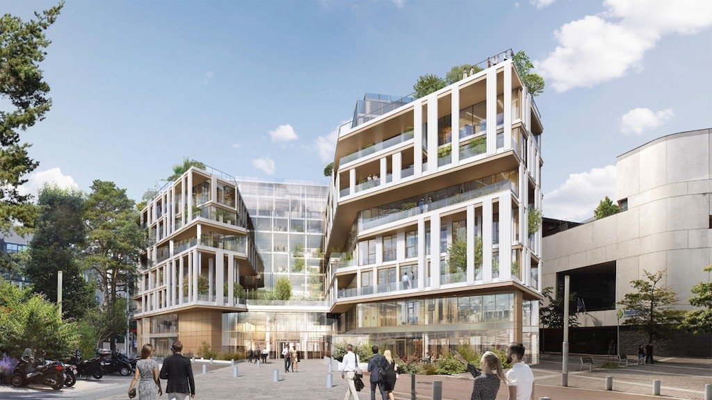 L'immeuble Goodlife, imaginé par les Ateliers 115. L'immeuble Goodlife, imaginé par les Ateliers 115.