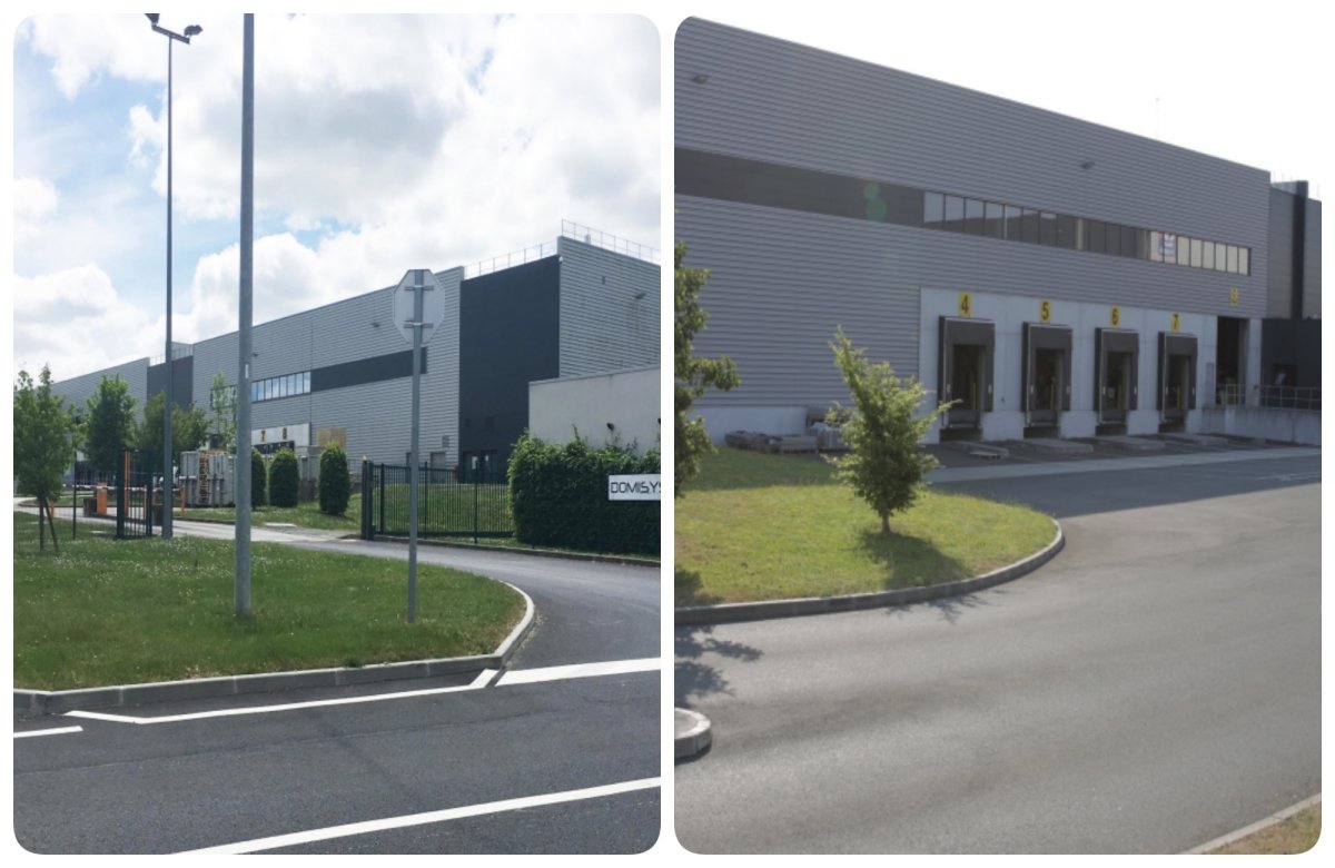 La plateforme LDLC près de Nantes La plateforme LDLC près de Nantes