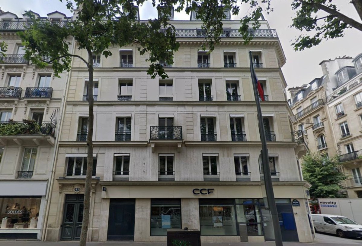 L'immeuble de bureaux situé au 42 Sébastopol à Paris. © Google Maps