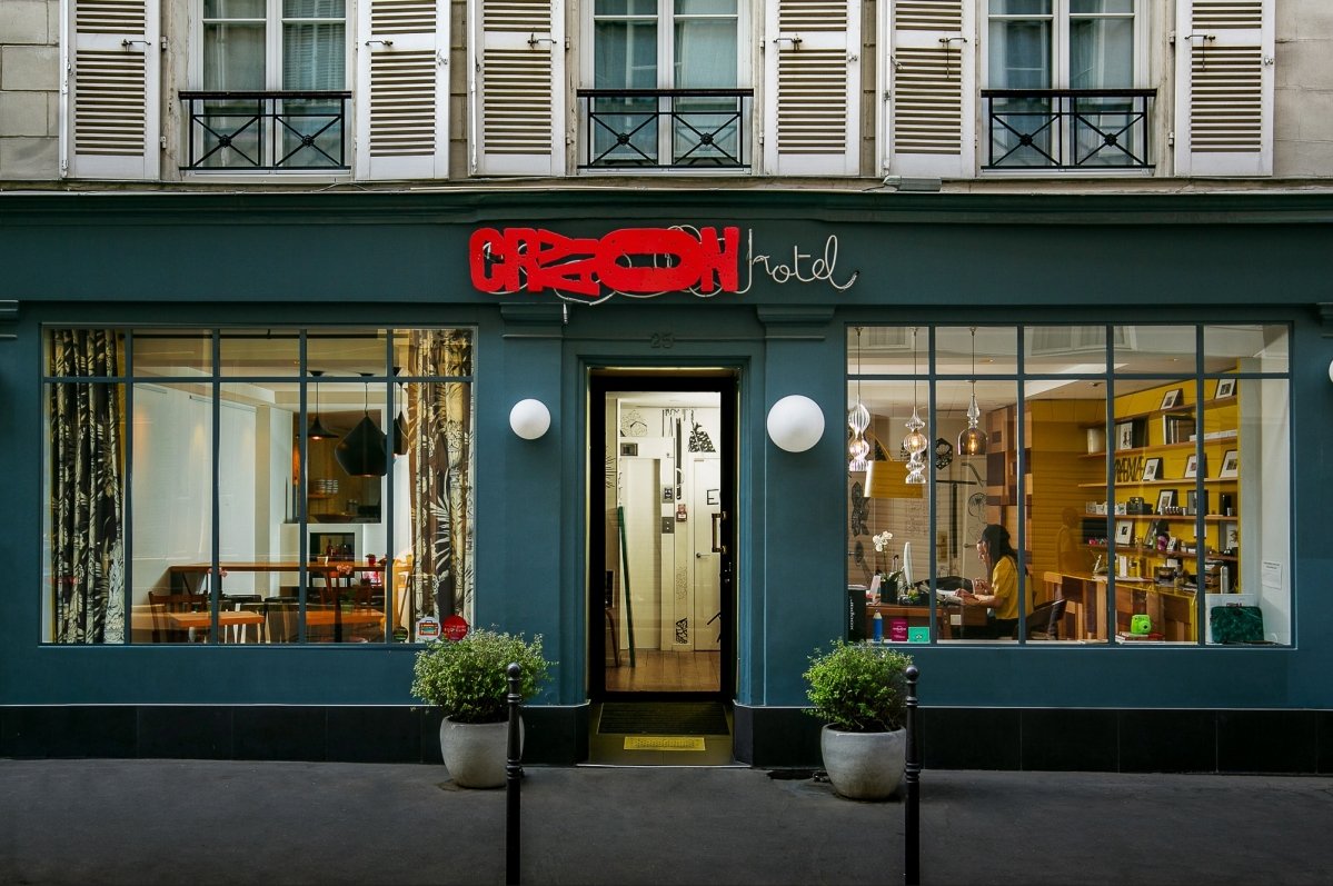 Le 3* Le Crayon à Paris. 
