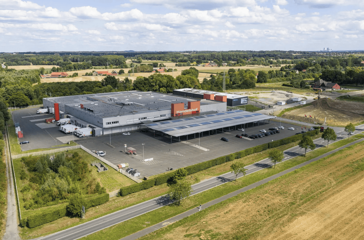 Le magasin Handelshof à Hamm. 