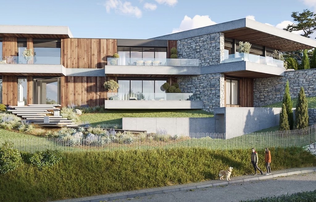 Le projet L'Emeraude à Annecy. 