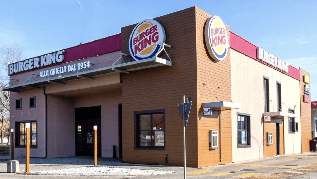 Le Burger King de Ferrara en Italie 