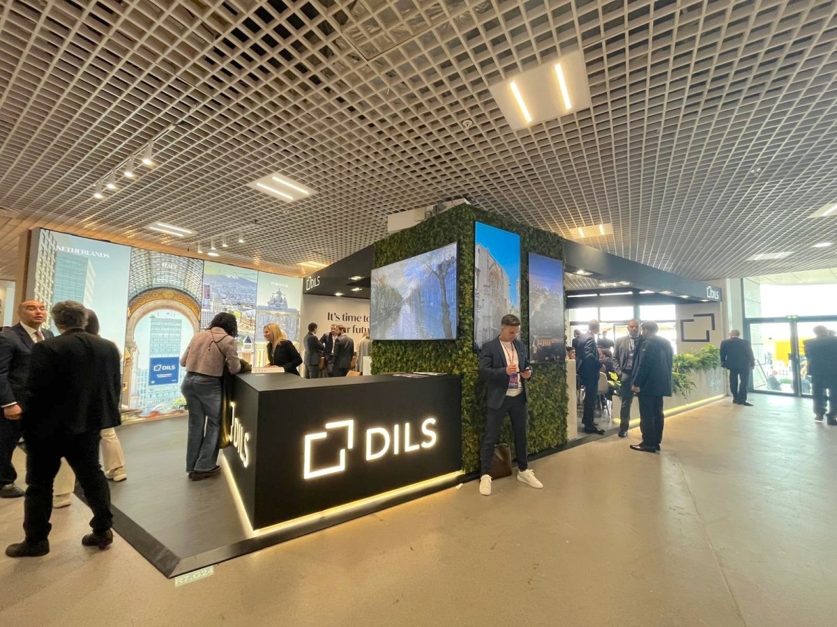 Le stand de Dils au Mipim 2025 Le stand de Dils au Mipim 2025