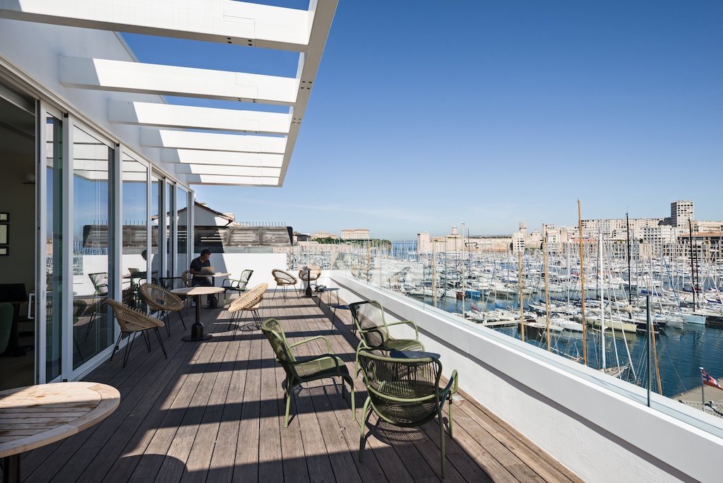 L'immeuble Quai Rive Neuve à Marseille. 