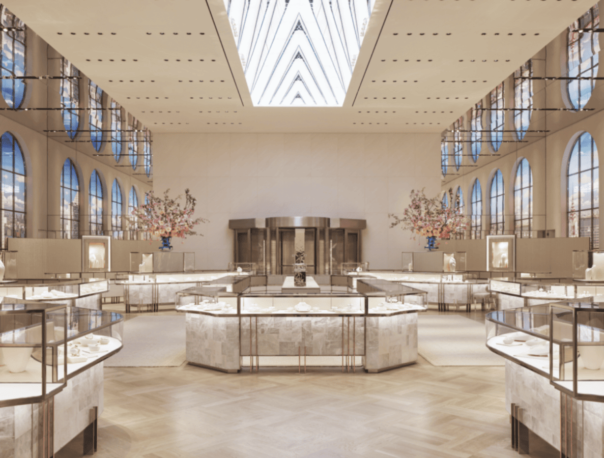 L'intérieur du flasghip de Tiffany & Co à New-York. © Tiffany & Co L'intérieur du flasghip de Tiffany & Co à New-York. © Tiffany & Co