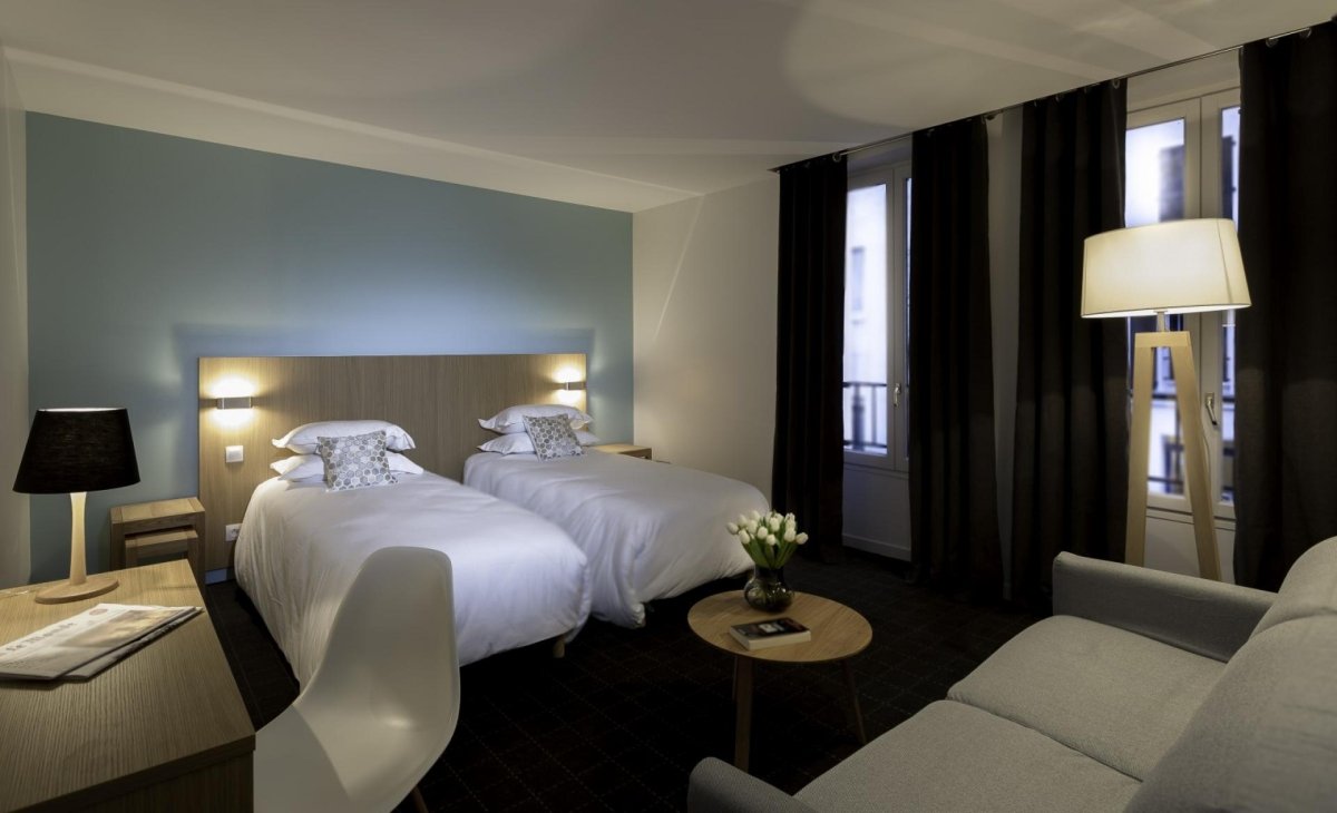 L'hôtel Mirabeau Eiffel dans le 15e arrondissement de Paris. 