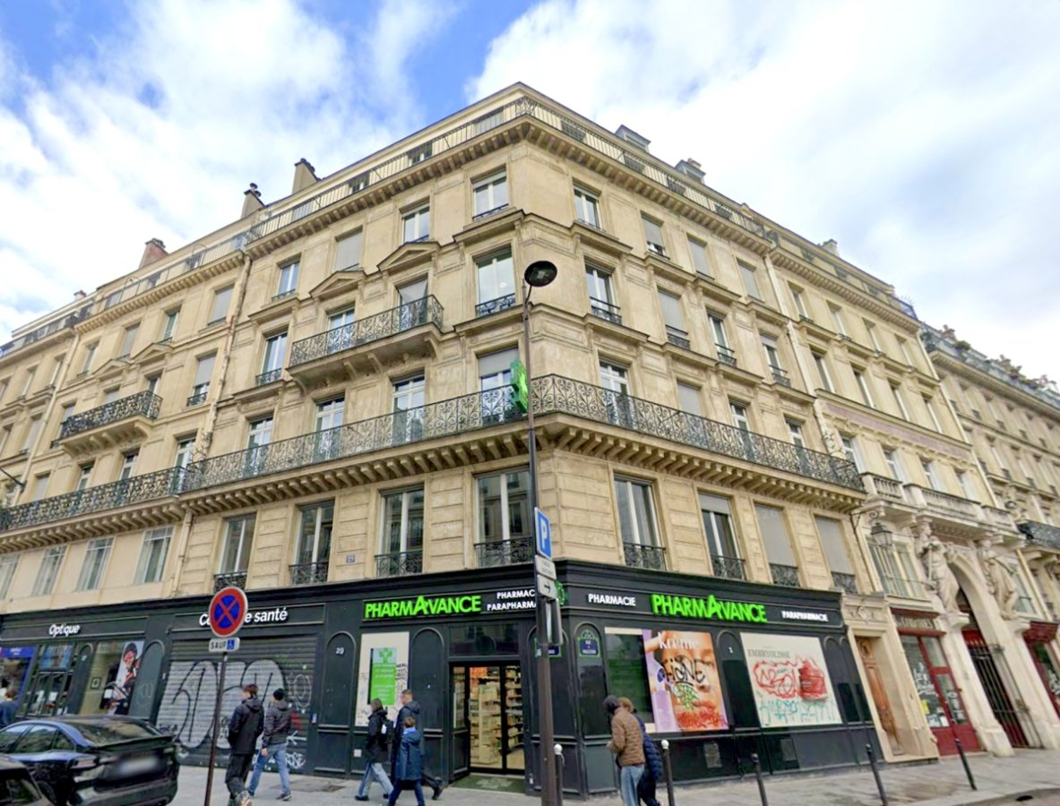 Le 29 Turbigo, Paris 2. © Google Maps