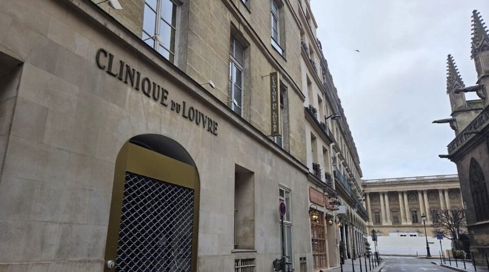 L'ex-clinique du Louvre dans le 1er arrondissement de Paris. 