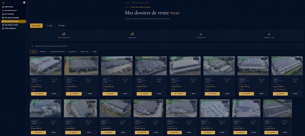 La plateforme structurée par DMA Capital La plateforme structurée par DMA Capital