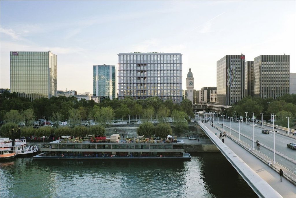 L'immeuble Scope, de SFL. L'immeuble Scope, de SFL.