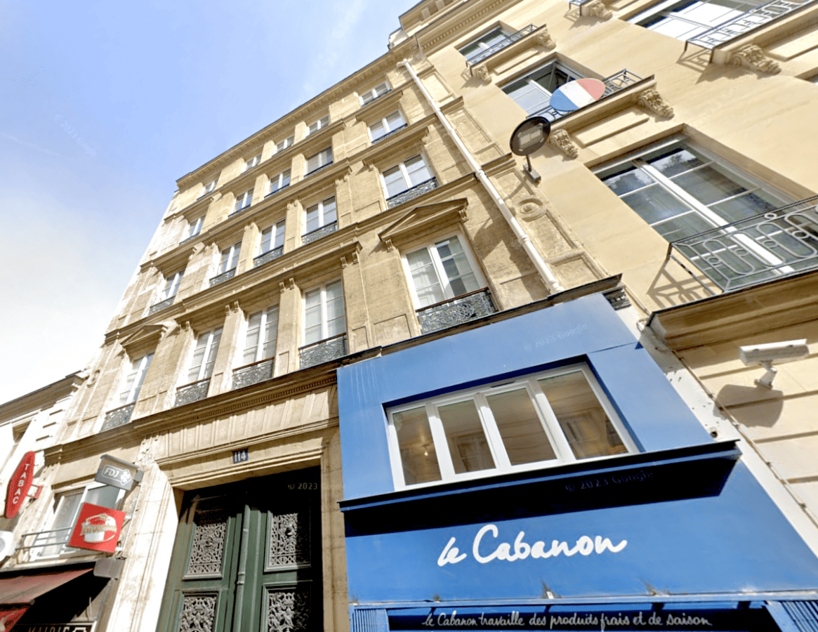 Le 114 rue de Grenelle, Paris 7. © Google Maps
