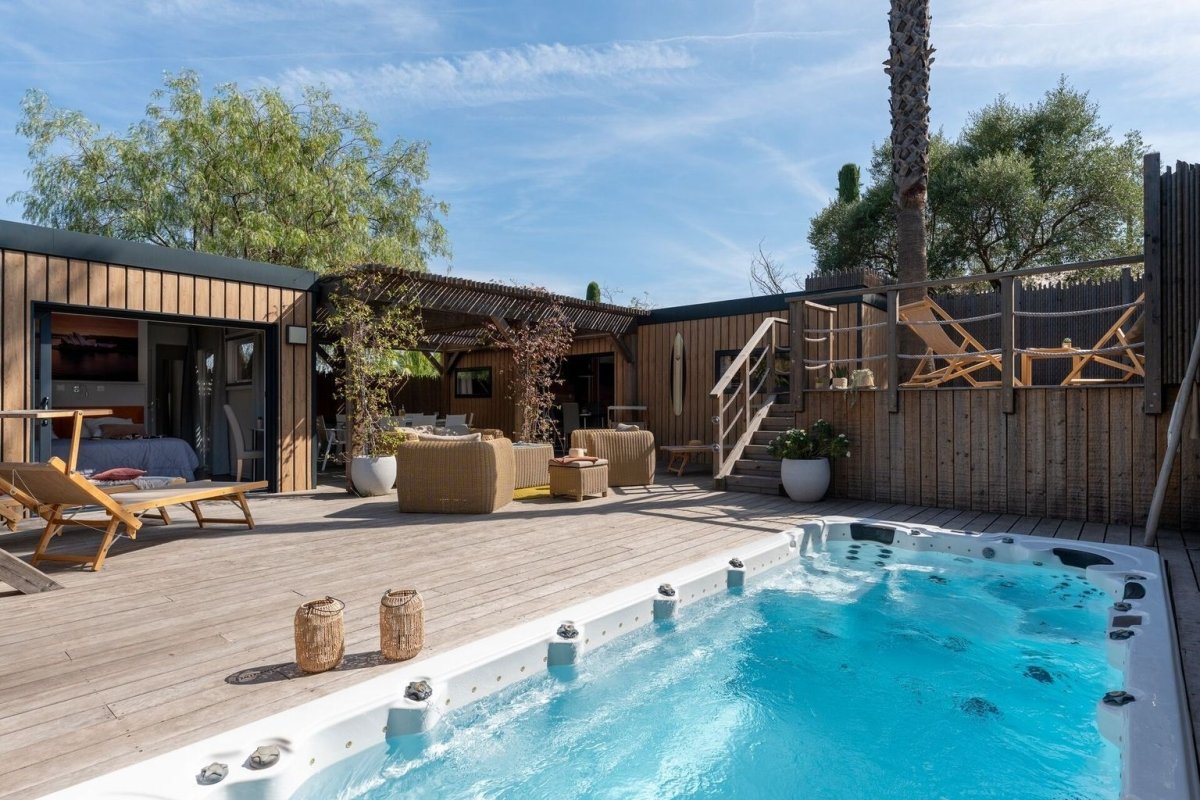 Le Domaine du Colombier, un camping 5* de Sandaya à Fréjus. © Sandaya