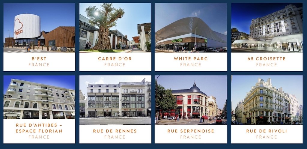Les projets réalisés par Codic en France. 