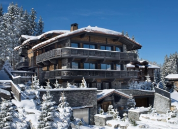 Le chalet Edelweiss &agrave; Courchevel.&nbsp;