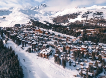 Le village de Courchevel 1850.&nbsp;