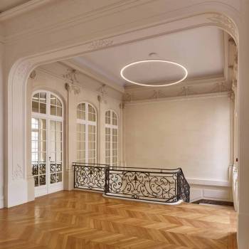 L'intérieur rénové de l'Hôtel de Vogüé, à Paris. © RCA