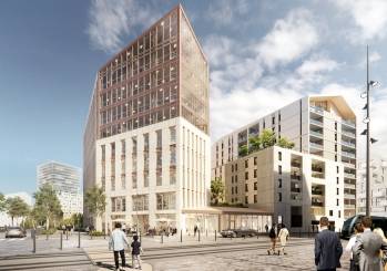 Les bureaux du projet Silva à Bordeaux.