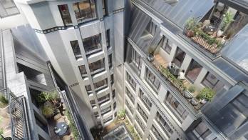 Le 7 rue de Téhéran, à Paris. Le 7 rue de Téhéran, à Paris.
