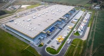 Plateforme logistique Amazon à Szczecin, Pologne