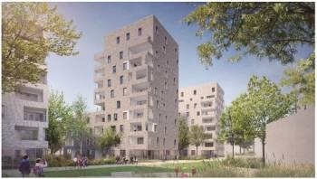 Swiss Life AM acquiert le 17-27 Pierre Baratin à Villeurbanne. © Nexity