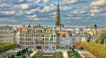 Vue de Bruxelles.