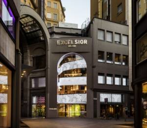 La galerie Excelsior à Milan, anciennement dans le patrimoine de Beni Stabili