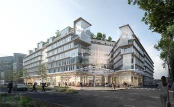 Bouygues Immobilier et Primonial REIM vendent l'immeuble Sways après l'avoir entièrement rénové. © A. Bechu & Associés