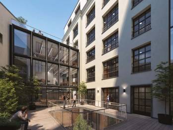 La cour du 9 Argenson, Paris 8. © Foncière Raynouard