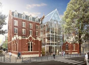 Le Palais Rameau, monument historique de Lille.